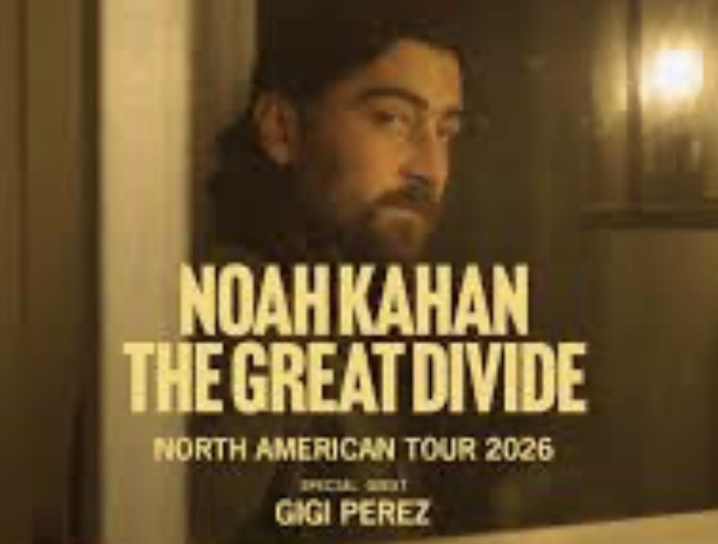 Noah Kahan The Great Divide North American Tour 2026 Concert. 6 Tickets Section L Row 36 $250 Each America First Field Aug. 25th