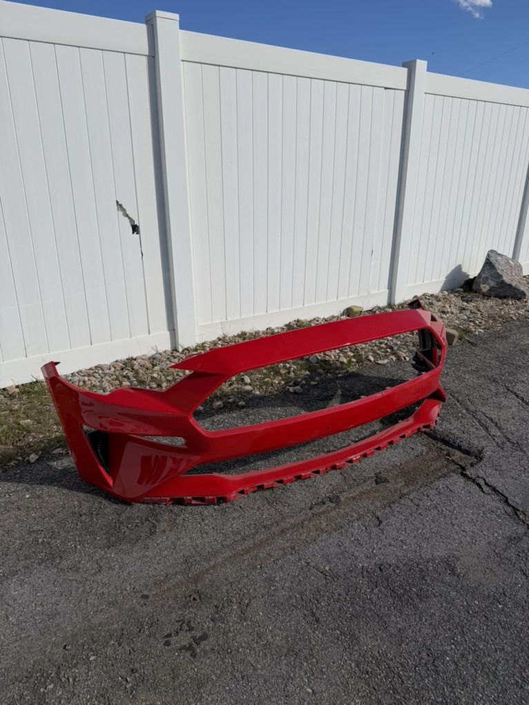 18-23 Mustang Sixth Gen front bumper (race red)