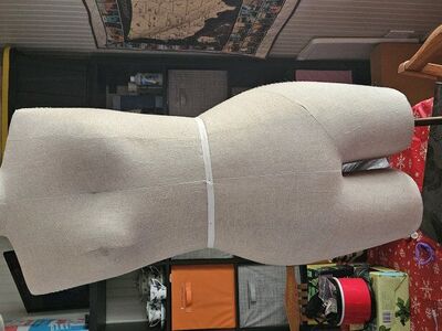 plus size fabric covered mannequin