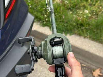 13 Fishing SYNC Casting Combo Fishing Rod & Reel, Green