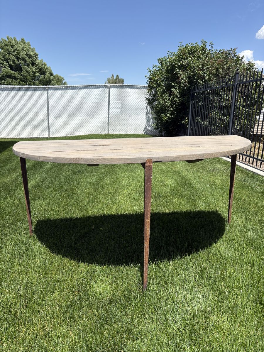 Half moon table