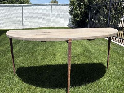 Half moon table