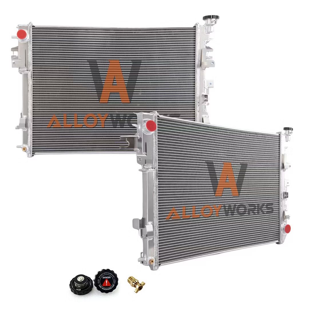 Alloyworks Aluminum Radiator For 2009-2018 Dodge Ram 1500 2500 3500 Truck 5.7L V8