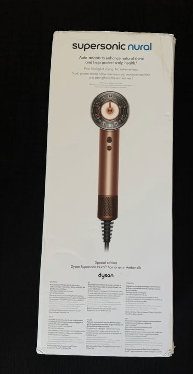 Dyson Supersonic NuralTM Hair Dryer in Amber Silk European Model (220V-240V Type)
