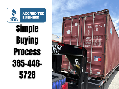 20' Used Shipping Container – Residential Storage Solutions – Best Deals