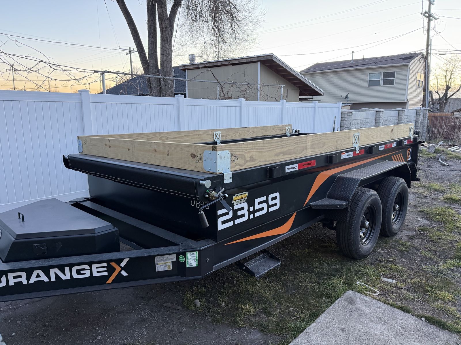 Dump Trailer For Rent