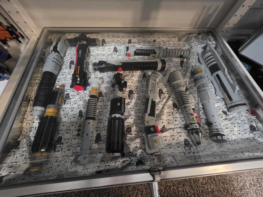 Custom Lego Star Wars Lightsaber Collection 