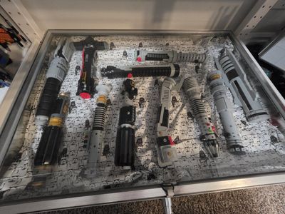 Custom Lego Star Wars Lightsaber Collection