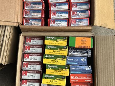 243 Win Ammo $16+ per Box