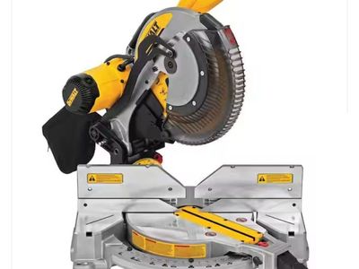 NEW-Dewalt 12" Double Bevel Compound Miter Saw