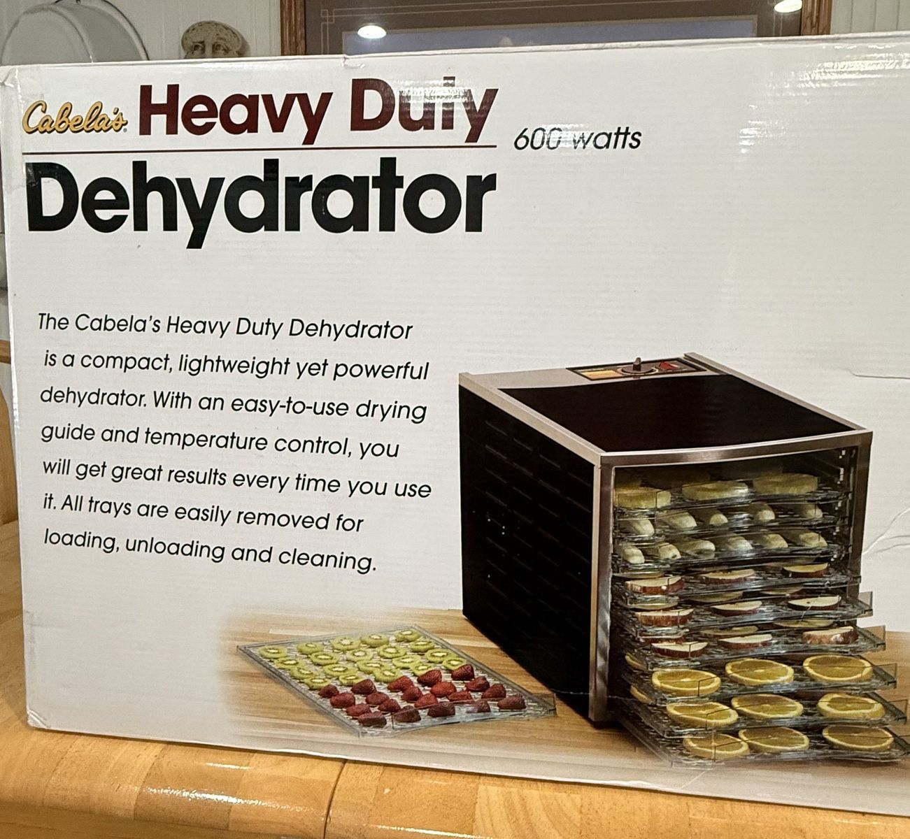 Cabela's® Deluxe 10-Tray Dehydrator.
