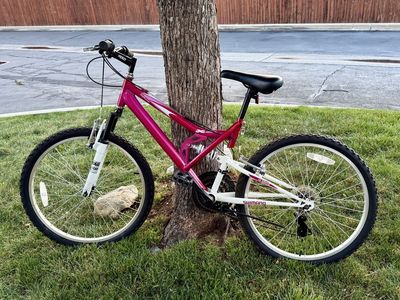 Full Suspension Girls Mountain Bike