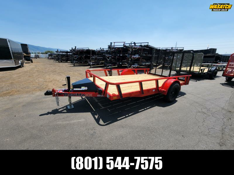 2026 RawMaxx 7X12 UTX Utility Trailer