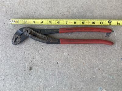 Knipex 88 01 300 Alligator Water Pump Pliers 12 Inch Red Grips Made in Germany