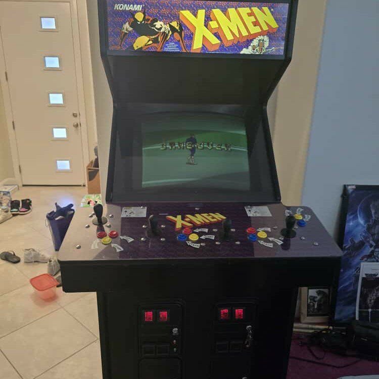 X men 4 player ARCADE