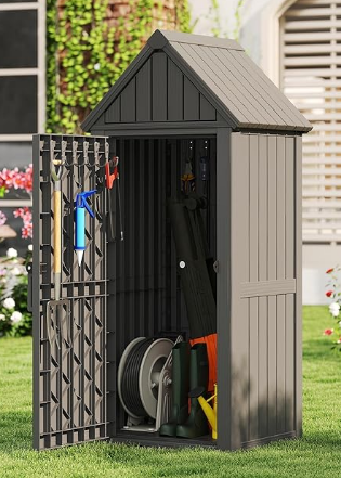 Deck Box Storage Shed Outdoor Storage Cabinet