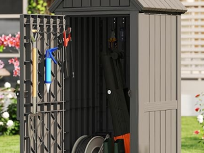 Deck Box Storage Shed Outdoor Storage Cabinet