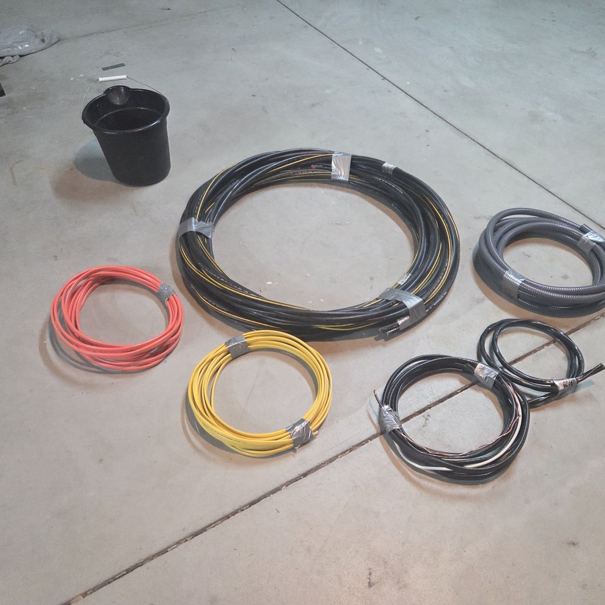 Various electrical wire