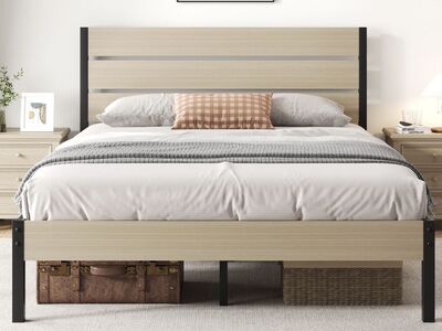 Queen Bed Frame — Brand New - Modern design