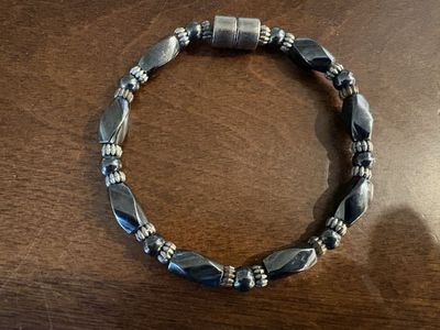 Magnetic Hematite Bracelet Like New