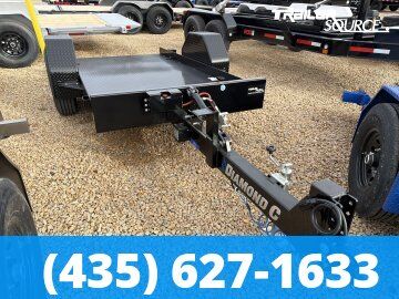 5x10 Diamond C DSA Tilt Trailer - 7K GVWR