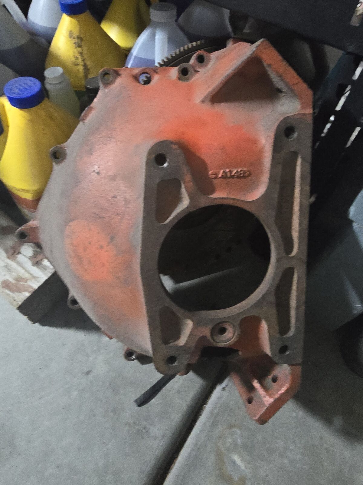 SBC transmission bell housing chevy