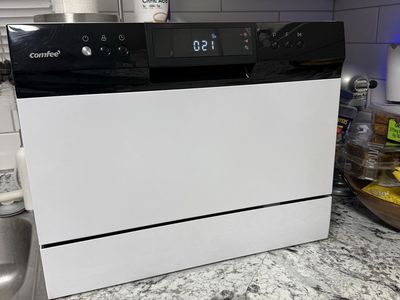 Comfee Countertop Dishwasher - Portable, White, Works Great!