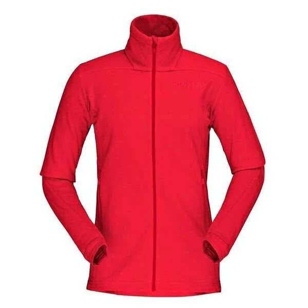 Norrona Falketind Warm1 Fleece Jacket - True Red Pink - Women’s Medium