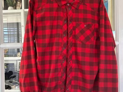 Pearl Izumi Rove Flannel mountain bike cycling Small