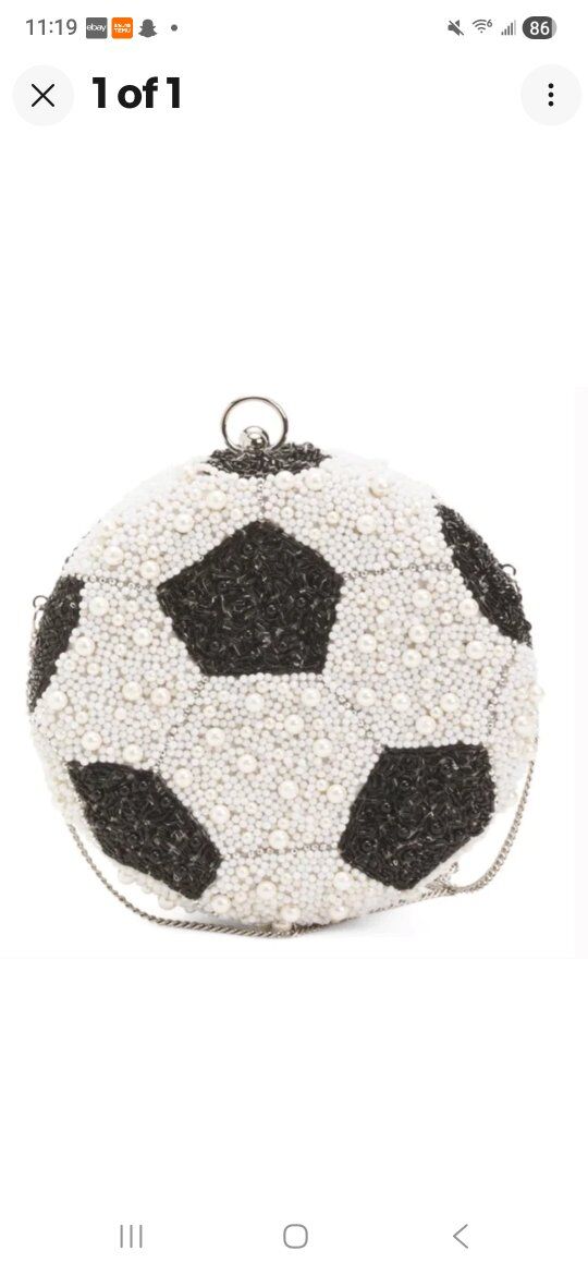Soccer Ball Purse/clutch