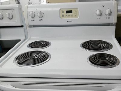 Coil Top Electric Range~90 Day Guarantee