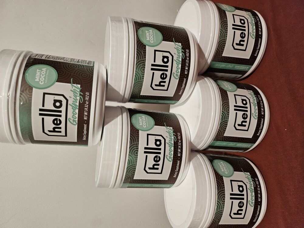 Melatonin sleepy Mint Cocoa box of 12 (Hella Goodn