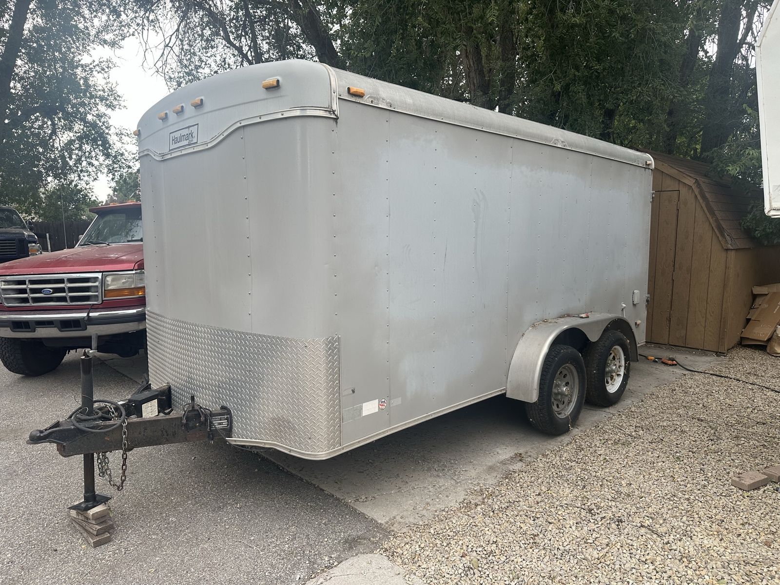 Haulmark Enclosed Cargo Trailer - Silver Tandem Axle