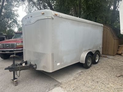 Haulmark Enclosed Cargo Trailer - Silver Tandem Axle
