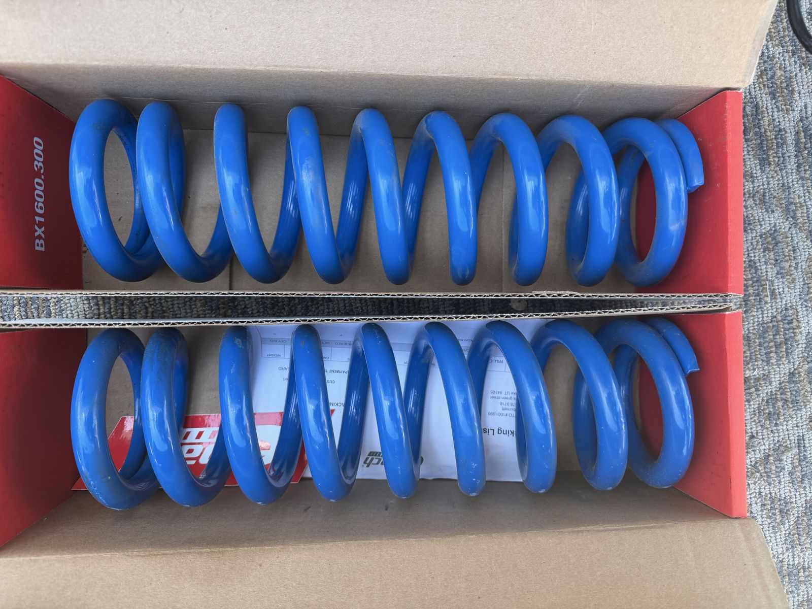 *New* Eibach springs 14in x 3in 700lb **NEW powderdoated**
