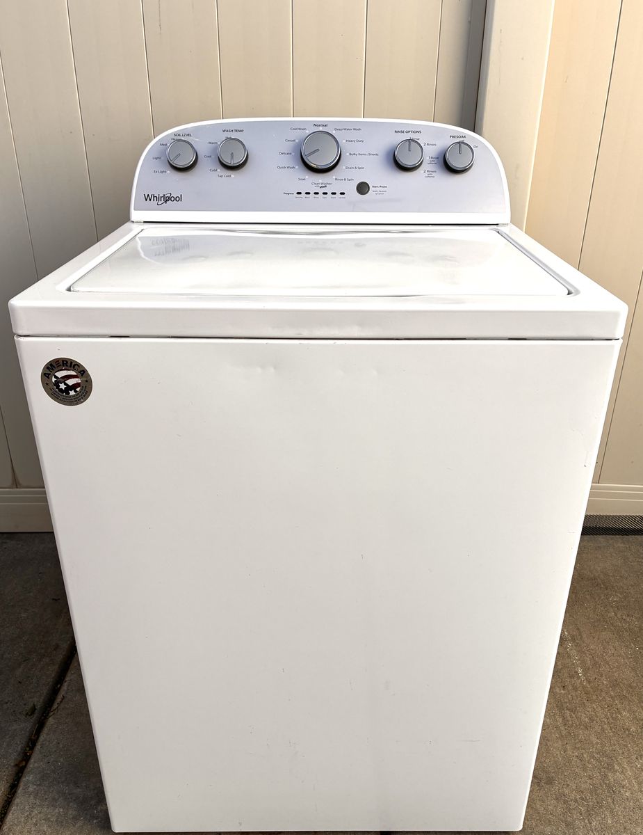 WHIRLPOOL TOP LOAD WASHER WASHING MACHINE