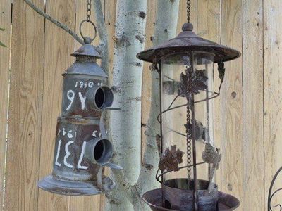 Bird Feeder & house