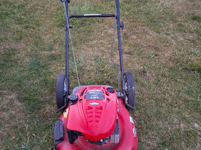 Troy built push mower