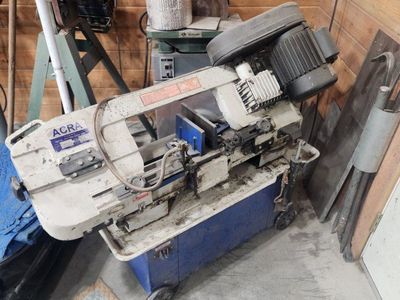 ACRA 7"x12" Horizontal / Vertical Metal Cutting Band Saw