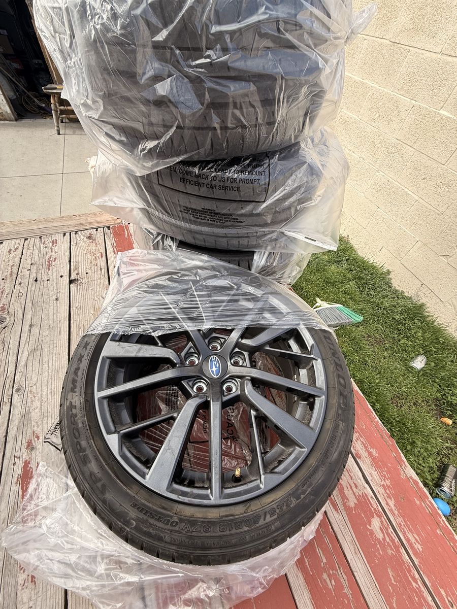 2022 WRX Premium OEM WHEELS+TIRES