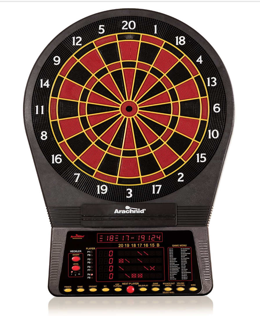 Arachnid Cricket Pro 800 Electronic Dartboard - Tournament Quality