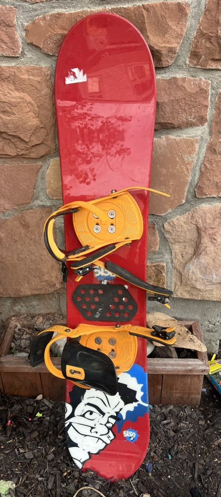 5150 Snowboard 128 CM And Bindings