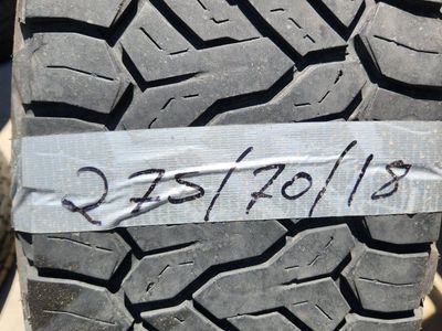 275/70r18 nitto recon grappler