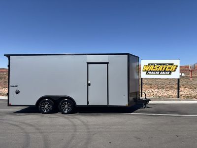 2026 Formula Trailers 8.5' x 18' 7K Conquest SE Flat Top Sloped V-Nose Enclosed Cargo Trailer with R