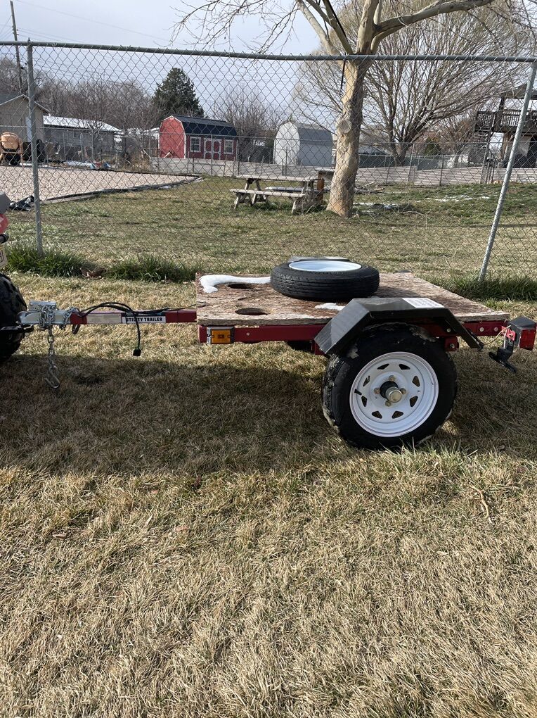 4 Foot By 4 Foot Harbor Freight Trailer