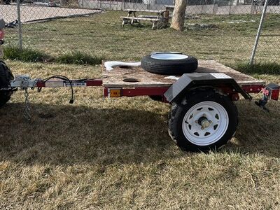4 Foot By 4 Foot Harbor Freight Trailer
