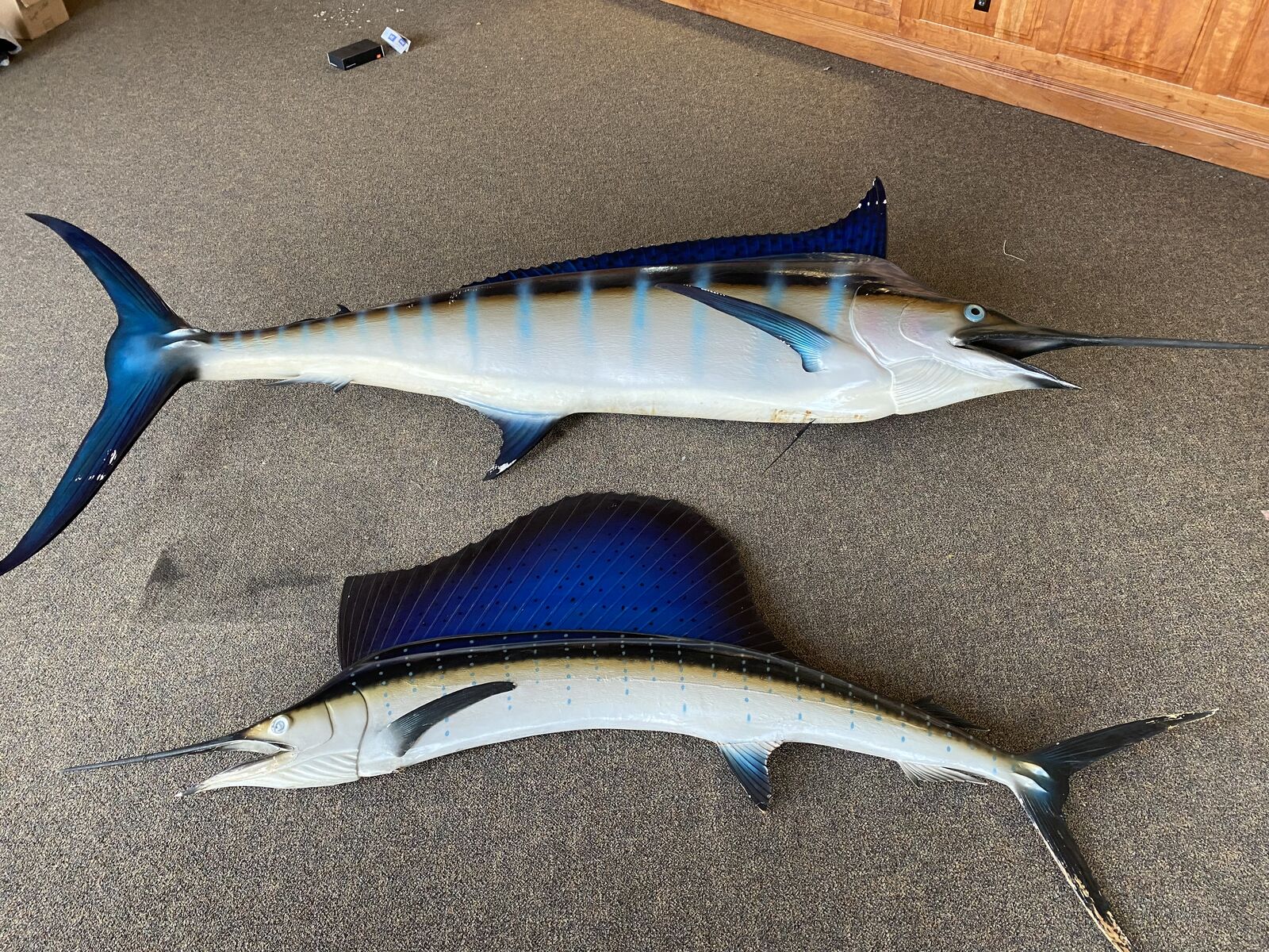 Mounted Sailfish Replicas