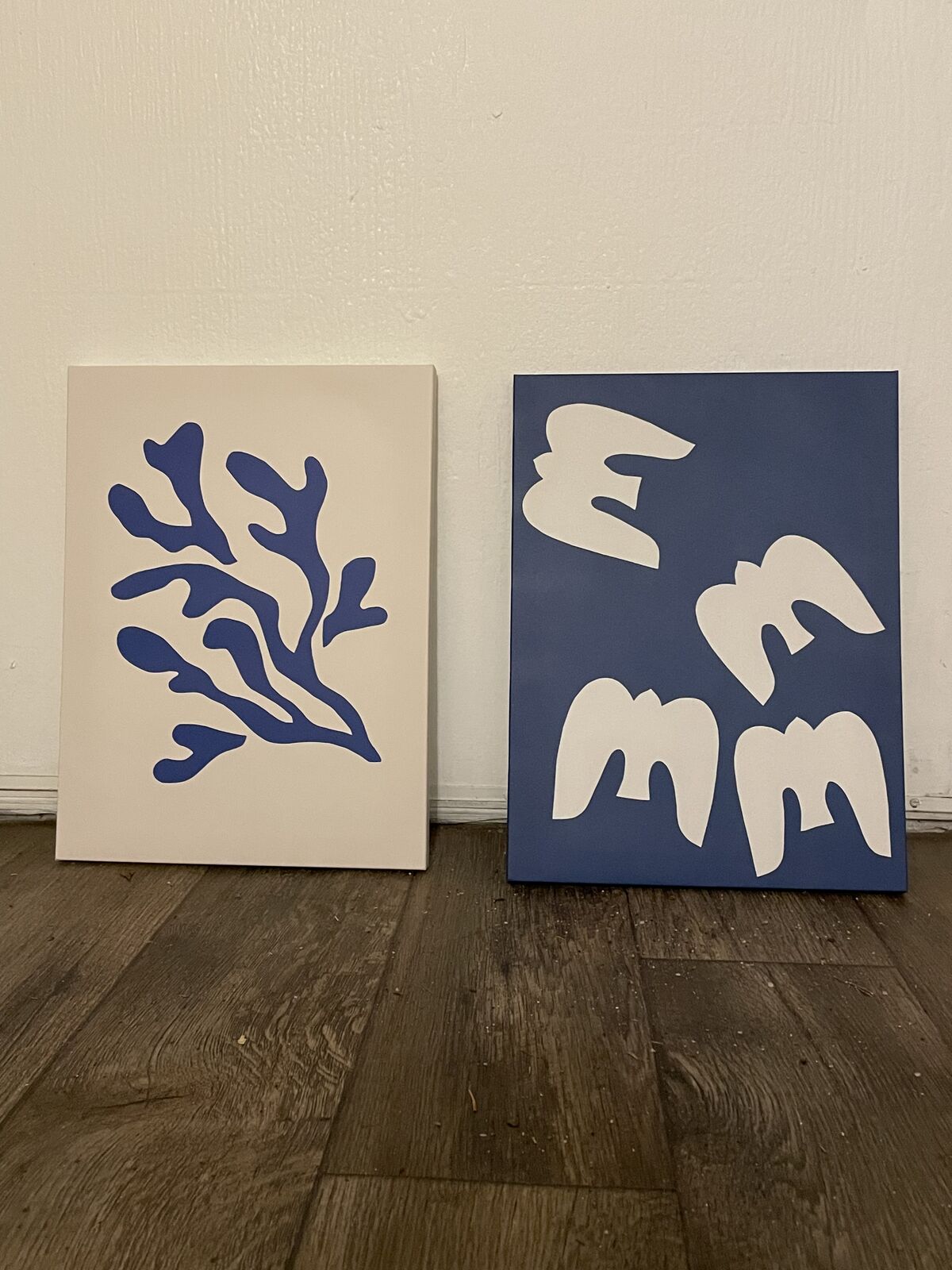 Small Blue And White Paintings
