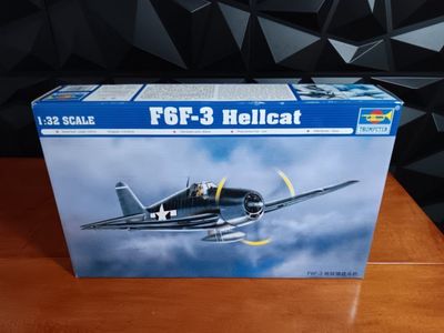 Trumpeter F6F-3 Hellcat 02256 1/32 NIB Model Kit ‘