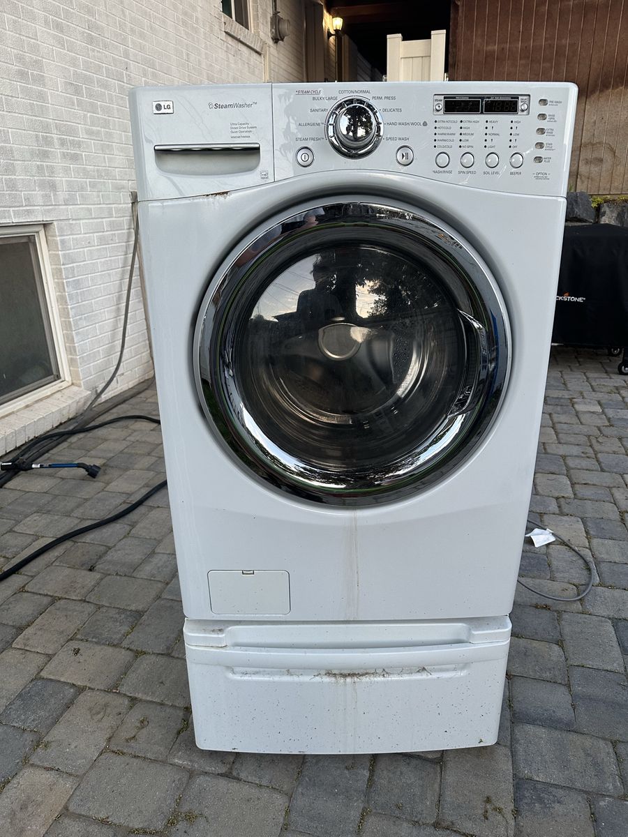Free Broken LG Washer with Pedastal